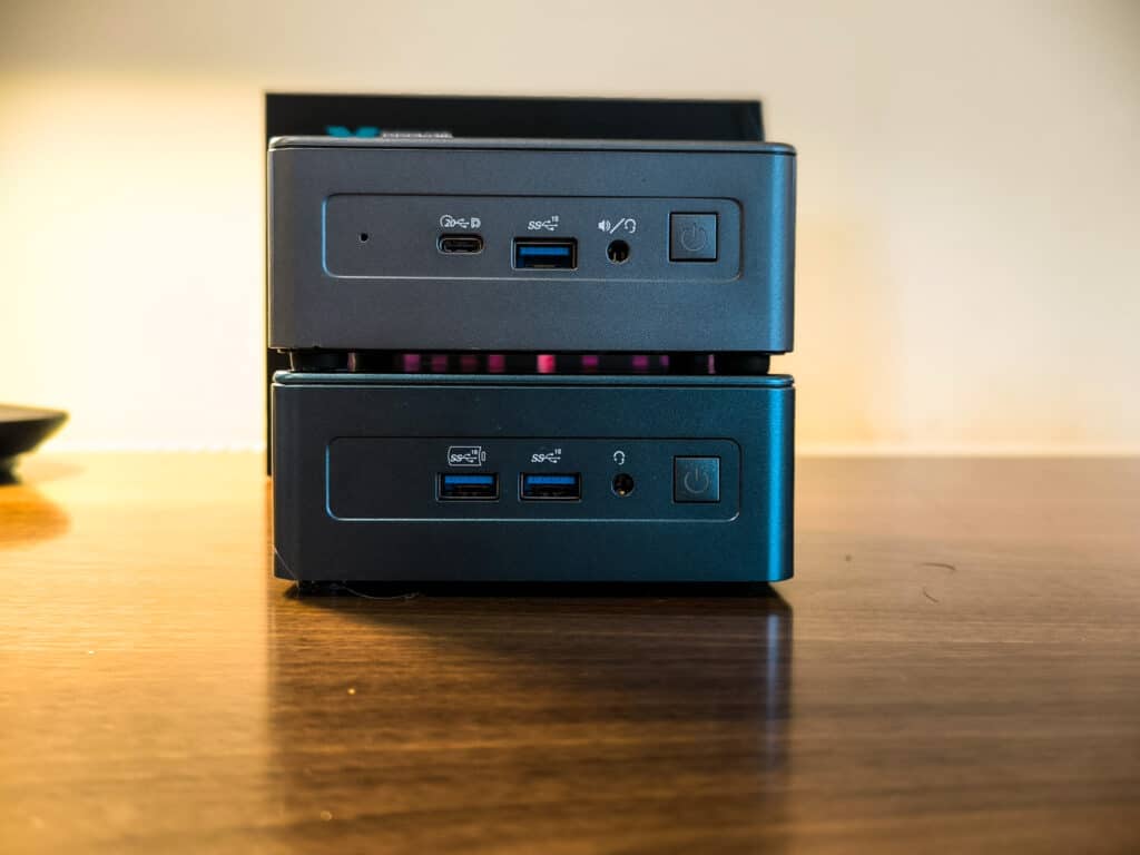 Geekom Mini IT13 Mini PC Review Front panel and ports - Geekom Mini IT13 Mini PC Review: The first mini PC with the Intel Core i9-13900H