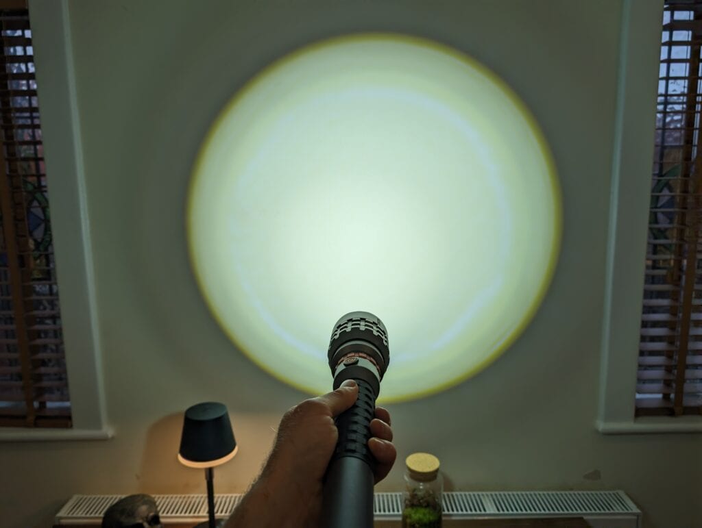 Nebo Davinci 18000 Lumen Flashlight 2x narrow beam - NEBO Davinci 18000 Lumen Flashlight Review