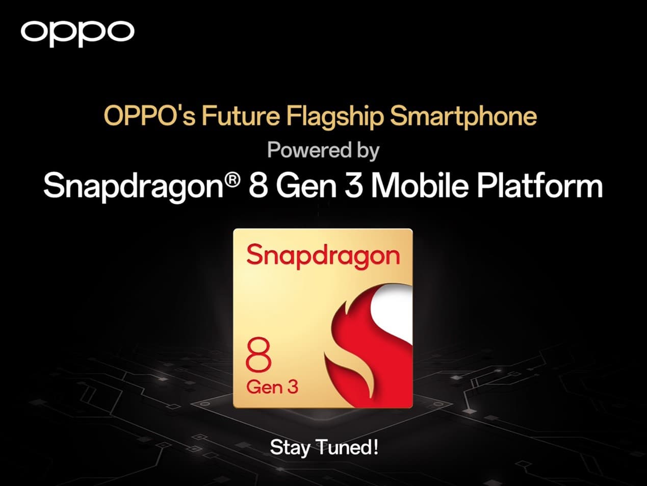 OPPO Commits to Qualcomm Snapdragon 8 Gen 3 For Future Flagship Phone