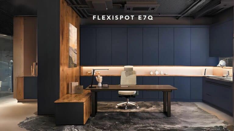 Flexispot E7Q Odin 4-Leg Standing Desk Review: With A 200cm x 90cm Bamboo Tabletop Is A Multi-Monitor Dream