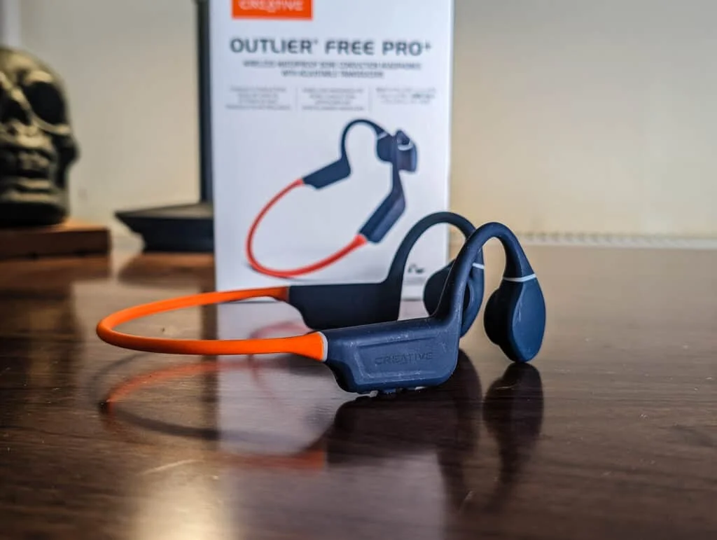 Creative Outlier Free Pro Plus Bone Conduction Headphones Review 2 - Creative Outlier Free Pro Plus Headphones Review – Are they better than the Shokz OpenSwim bone conduction headphones?