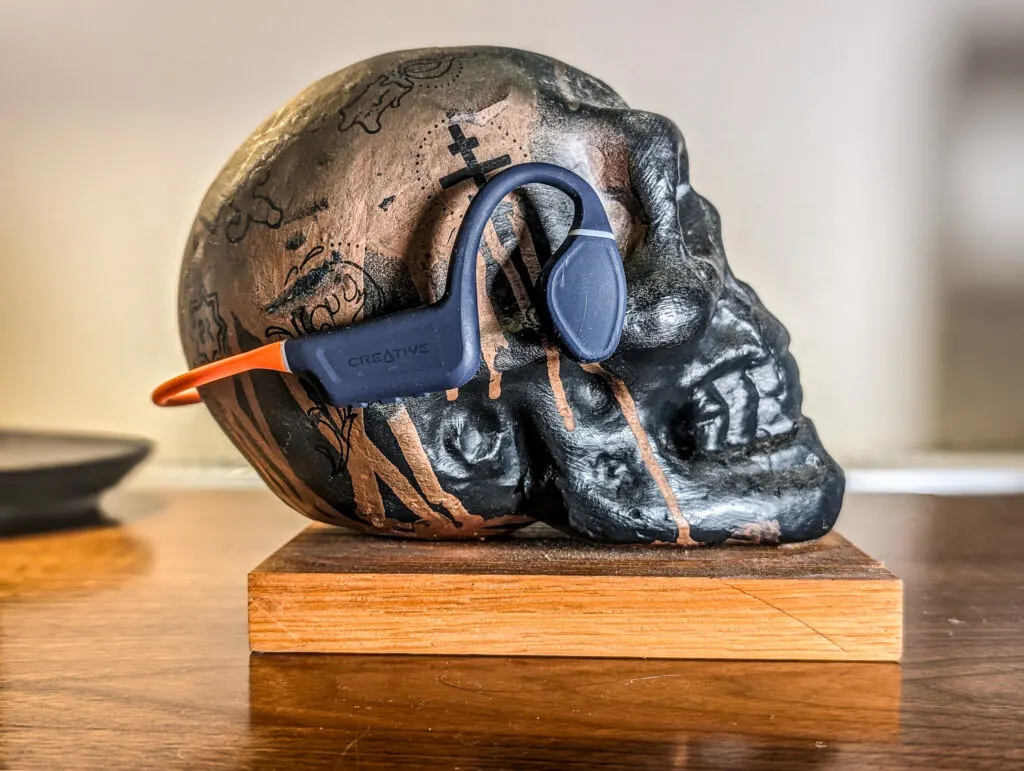 Creative Outlier Free Pro Plus Bone Conduction Headphones Review 7 - Creative Outlier Free Pro Plus Headphones Review – Are they better than the Shokz OpenSwim bone conduction headphones?