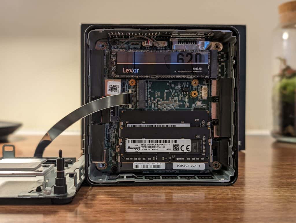 Geekom A5 Mini PC Review Internals - Geekom A5 Mini PC Review: An affordable NUC with AMD Ryzen 7 5800H