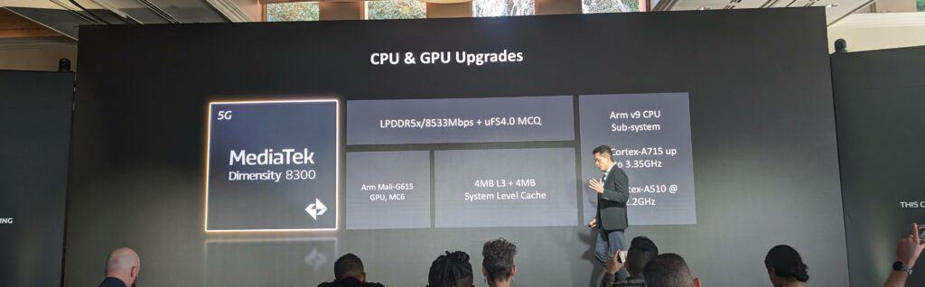 Mediatek Dimensity 8300 CPU and GPU - MediaTek Dimensity 8300 Announced - With upto 60% increase in GPU performance vs Dimensity 8200