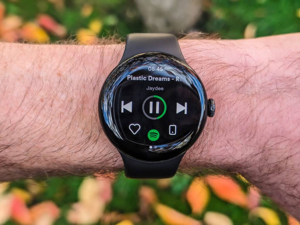 Pixel Watch 2 Review Spotify 2 - Pixel Watch 2 Review