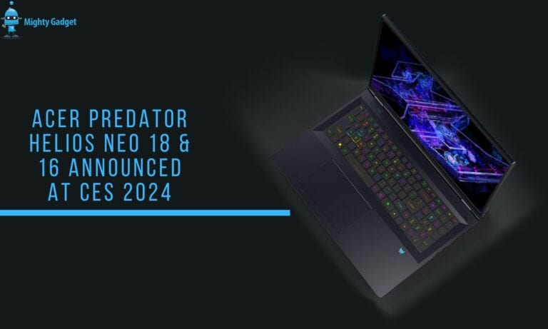 Acer Predator Helios Neo 18 & 16 Laptops With Intel 14th Gen CPUs and GeForce RTX 40 Series GPUs Announced at CES 2024