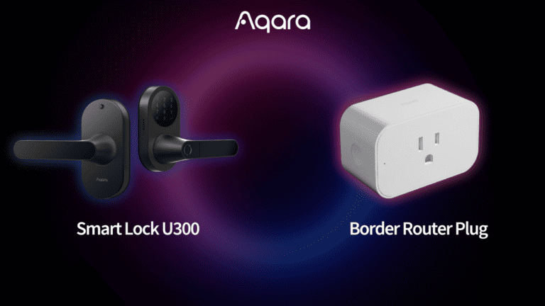 Aqara Announces New Thread Border Router Plug & Smart Lock U300 at CES 2024
