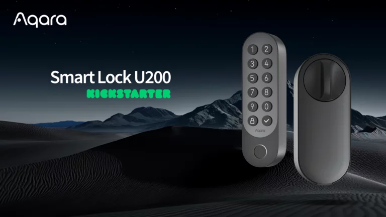 Aqara Launches Smart Lock U200 on Kickstarter – Compatible with UK & EU Euro Cylinder Multi Point Locks