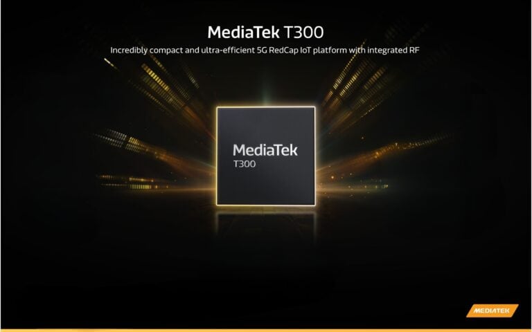 MediaTek  T300 5G RedCap Platform Announced: Extremely Low Power, Compact Wearables and IoT Devices