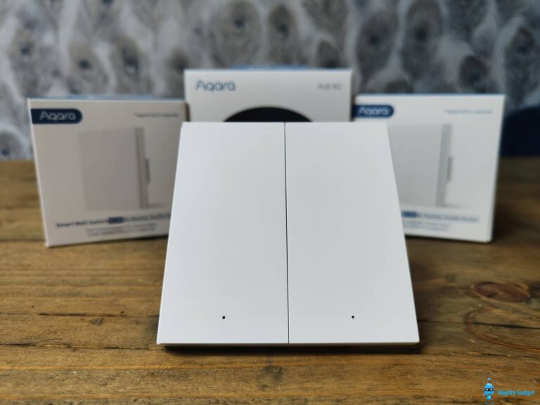 Aqara Smart Wall Switch H1 EU Double Rocker Review – EU/UK smart light switch with no neutral wire