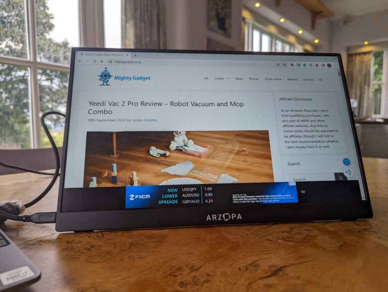 Arzopa G1 15.6” 144Hz Portable Gaming Monitor Review & 10% Discount Code