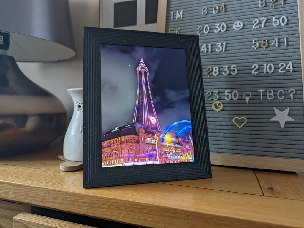 Aura Frames Mason Luxe Review Portrait Blackpool Tower 1024x771 1 1.jpg