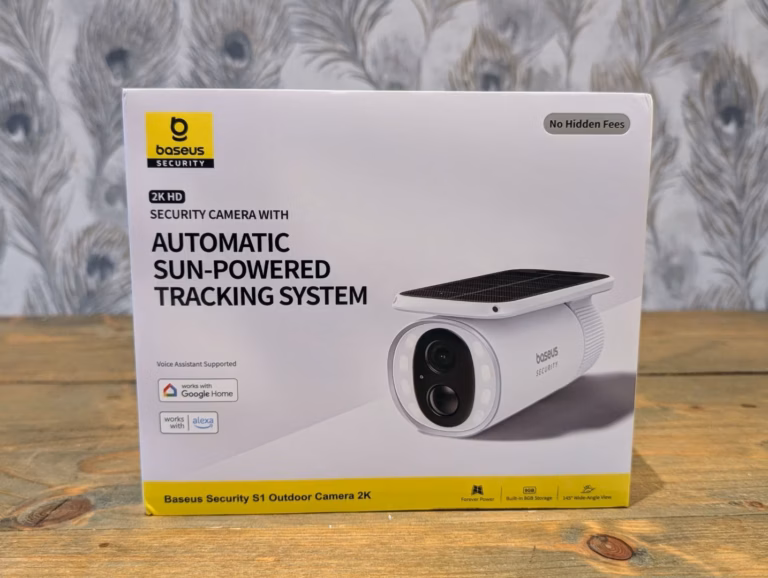 Baseus S1 Outdoor Security Camera Review with Auto Tilt Solar Panel