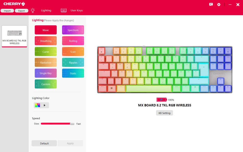 Cherry MX 8.2 TKL Wireless Mechanical Keyboard Review - Mighty