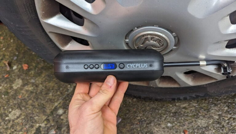CYCPLUS Air Pump A3 Review & Best Electric Pumps for Bikes & Cars