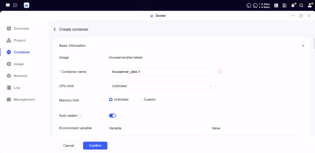 Ugreen NASync DH4300 Plus Review 13 Docker Plex 2 1024x498 1