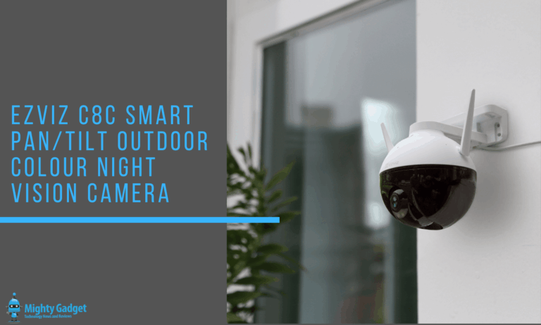 EZVIZ C8C Smart Pan/Tilt Outdoor Colour Night Vision Camera with AI launched for £109.99
