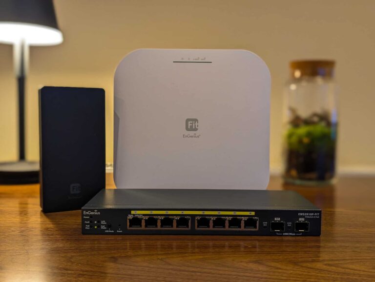 EnGenius Fit6 4×4 EWS377-FIT Access Point & EWS2910P-FIT POE Switch Review 