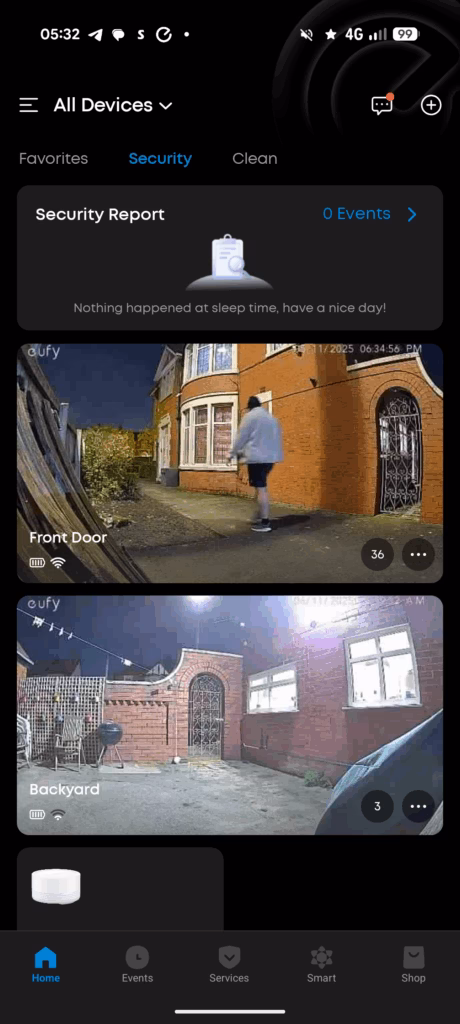 Eufy eufyCam C35 & Homebase Mini Review 9 Eufy eufyCam C35 review app 10 460x1024 1
