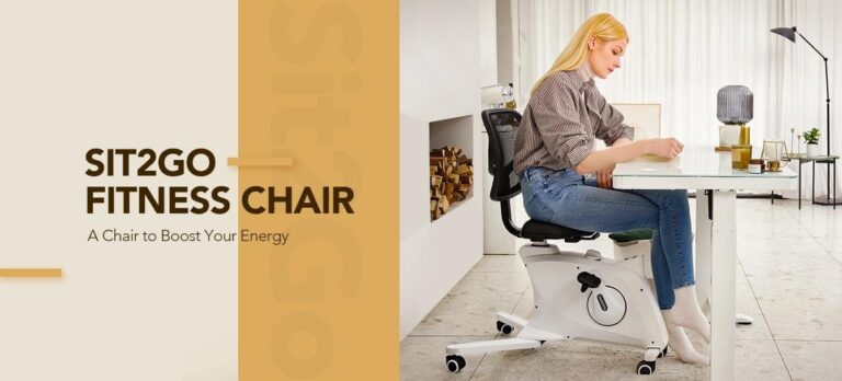Flexispot Sit2Go 2-in-1 Fitness Chair Review – Better than the Cycle Desk Bike V9 Pro if used with a sit-stand desk