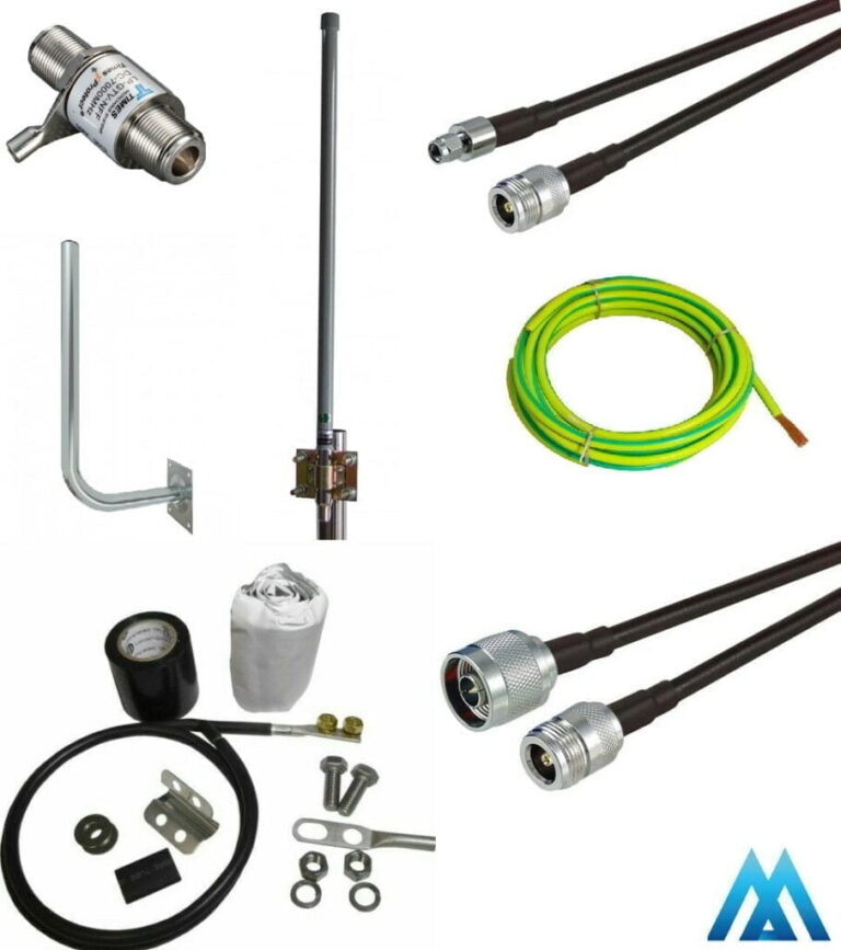 Mcgill Microwave Systems Full Helium Installation Kit EU868 6dBi Review – LMR-600 & 6dBi antenna for the best possible HNT mining performance