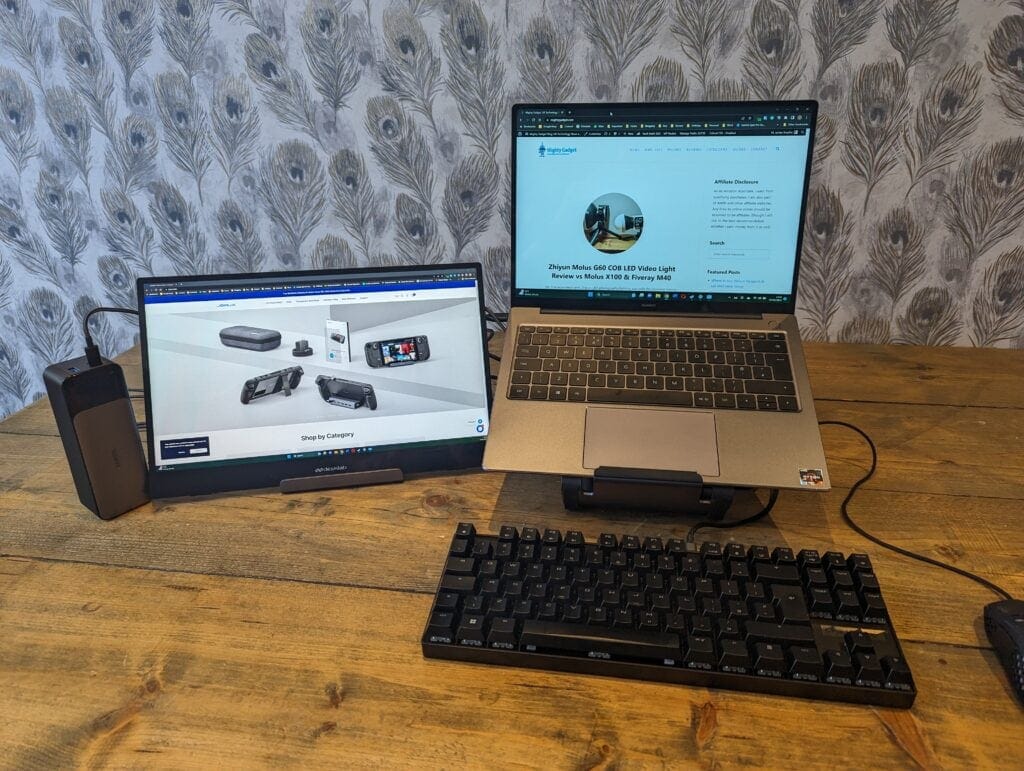 JSAUX Omnicase 2 Pro Review – USB-C 12-in-1 docking station & storage + Laptop & Steam Deck Stand 10 JSAUX Omnicase 2 Pro Review Laptop Stand Pictures1 1024x771 1 1
