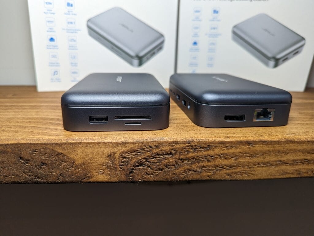 JSAUX Omnicase 2 Pro Review – USB-C 12-in-1 docking station & storage + Laptop & Steam Deck Stand 4 JSAUX Omnicase 2 Pro Review Port pictures 3 1024x771 1 1