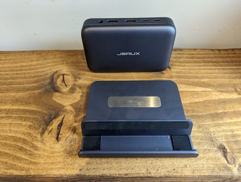 JSAUX Omnicase 2 Pro Review – USB-C 12-in-1 docking station & storage + Laptop & Steam Deck Stand 7 JSAUX Omnicase 2 Pro Review Steam Desk Stand Pictures 1 1024x771 1 1