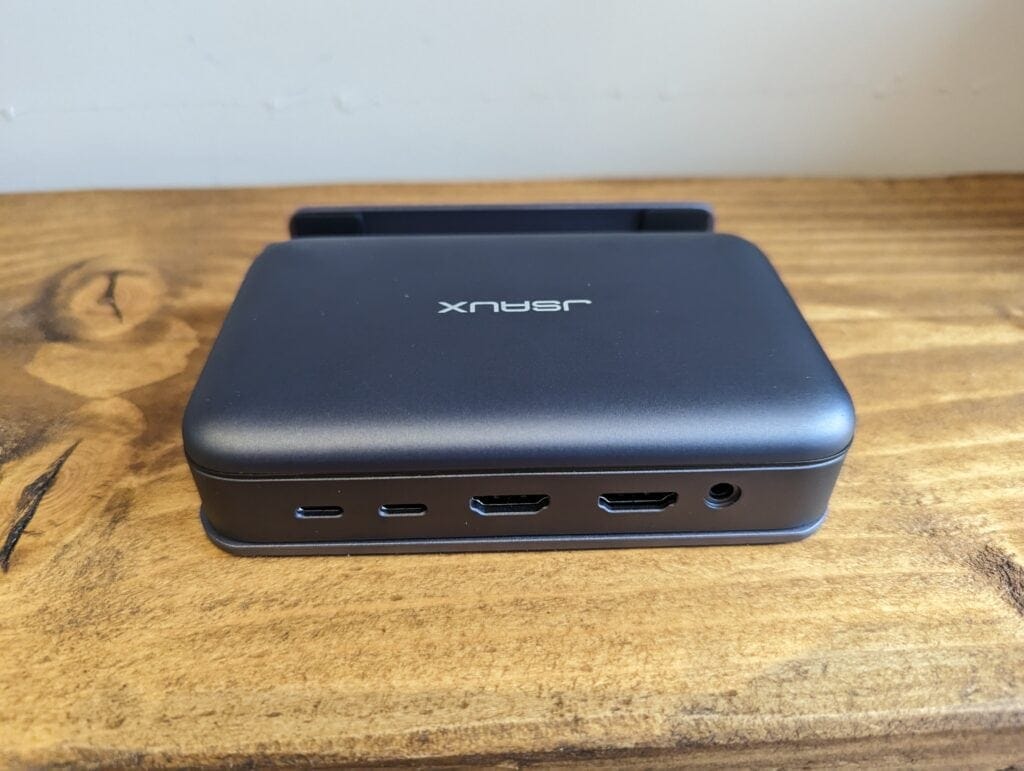 JSAUX Omnicase 2 Pro Review – USB-C 12-in-1 docking station & storage + Laptop & Steam Deck Stand 8 JSAUX Omnicase 2 Pro Review Steam Desk Stand Pictures 4 1024x771 1 1