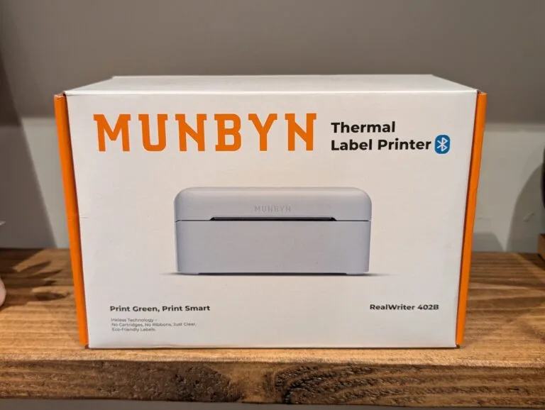 Munbyn RealWriter 402B Bluetooth Thermal Printer Review