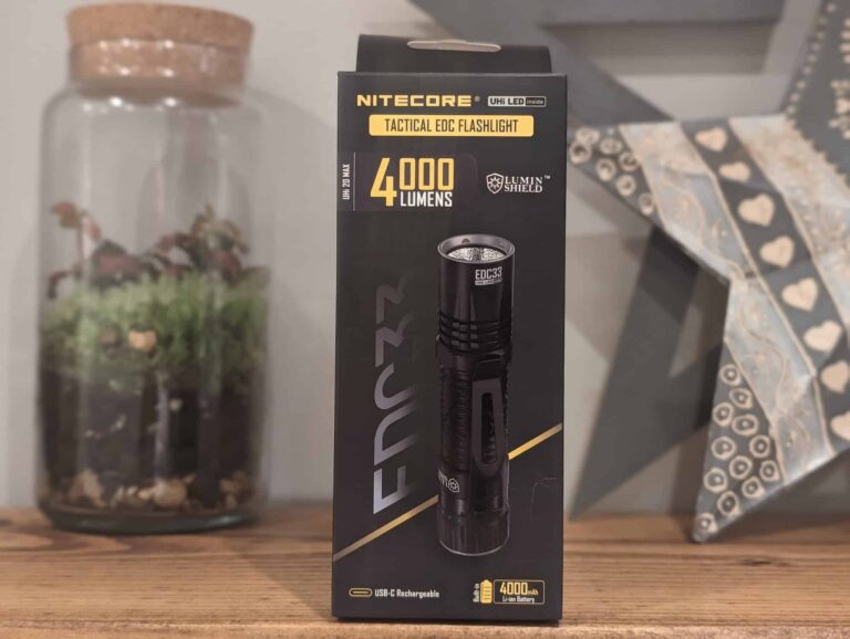 Nitecore EDC33 Tactical EDC Flashlight Review vs EDC27 Slim