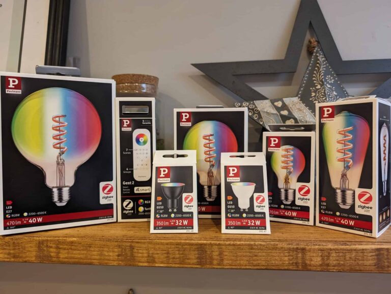 Paulmann Zigbee Filament & GU10 Smart Bulbs Review – Philips Hue Compatible RGBW Smart Bulbs
