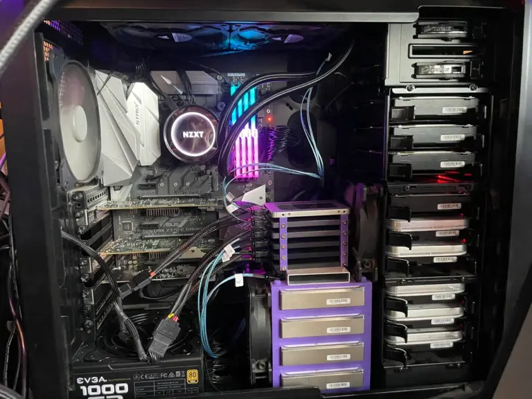 Energy efficiency of RAID-like storage technologies