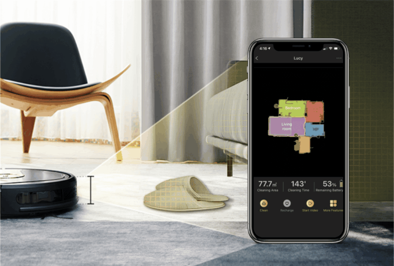 Trifo Lucy Robot Vacuum Review – Camera-based VSLAM mapping and home security