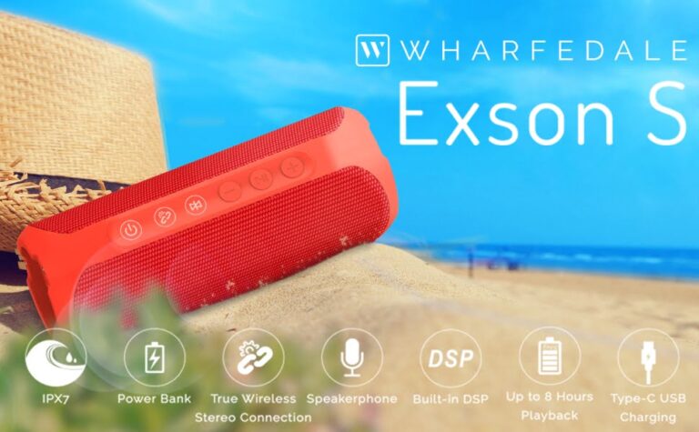 Wharfedale Exson S Review – A premium & versatile portable speaker in a crowded marketplace.