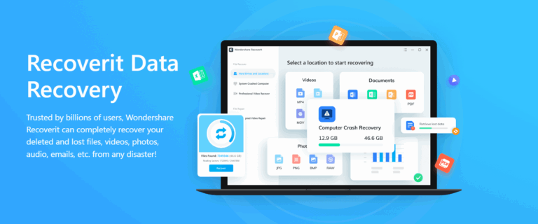 Wondershare Recoverit Review – Recover lost or deleted files and repair corrupted videos