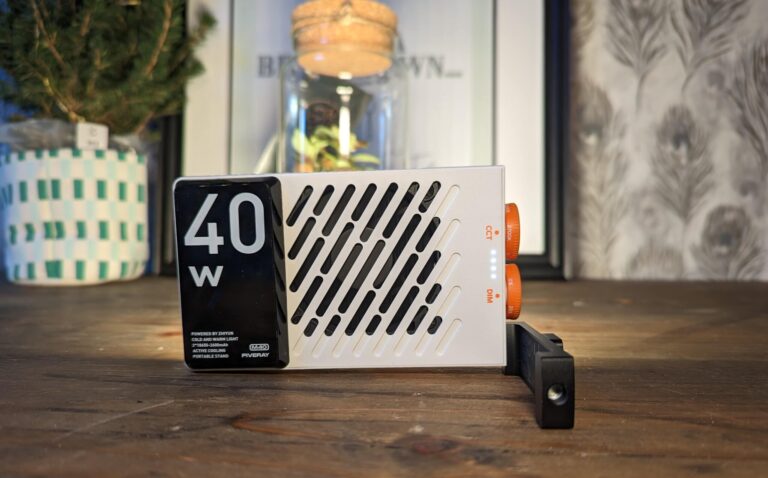 Zhiyun Fiveray M40 Video Light Review – A powerful 40W 14000 Lux portable camera light