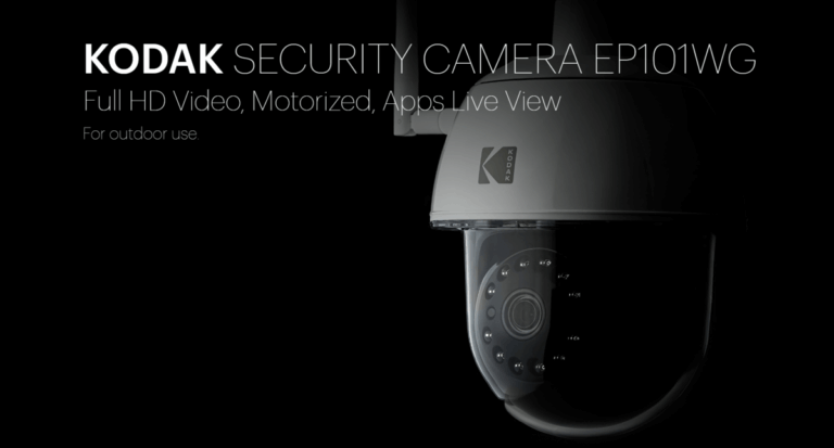 Kodak Security Network surveillance camera with pan / tilt /zoom review: Model EP101WG