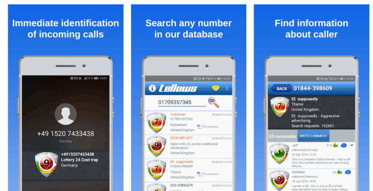 tellows – Caller ID & Block Review