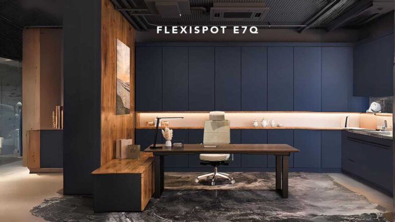 Flexispot E7Q Odin 4-Leg Standing Desk Review: With A 200cm x 90cm Bamboo Tabletop Is A Multi-Monitor Dream