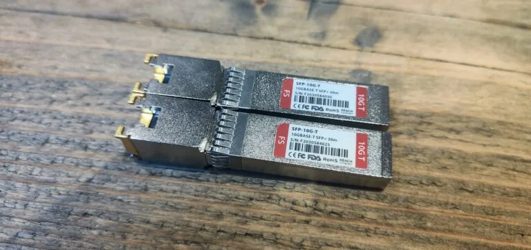 FS.com 10GBASE-T SFP+ Transceiver Module Review – Convert SFP+ to 10 Gigabit RJ-45 Ethernet