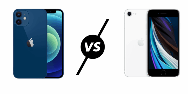 iPhone 12 Mini vs iPhone SE 2nd Gen (2020) – Bigger screen but smaller phone make this the best small phone for years