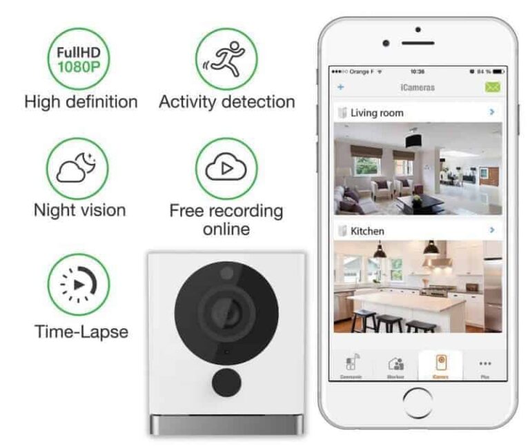 iSmartAlarm SPOT+ Indoor WiFi Security Camera Review ISC5P2