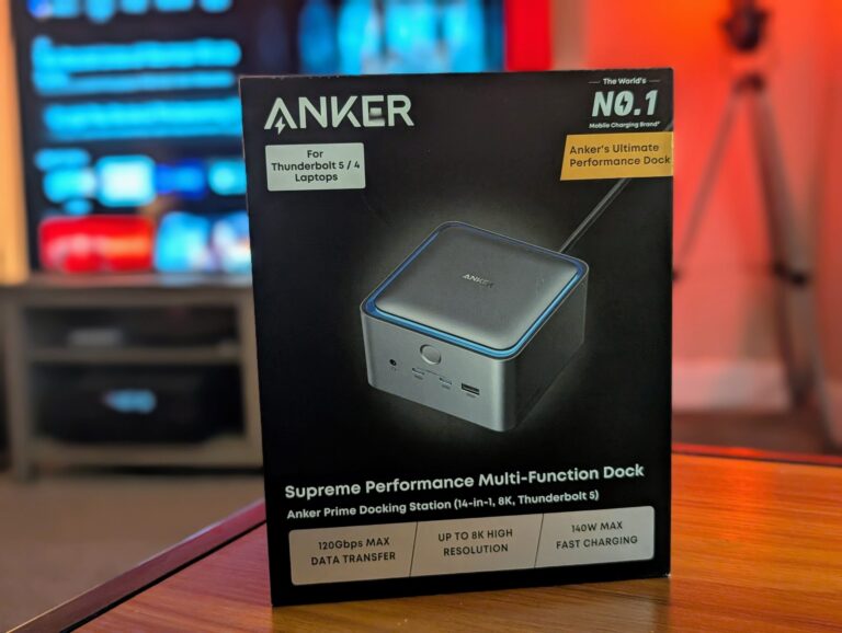 Anker Prime TB5 Docking Station Review – 4 Ports Thunderbolt 5 Docking Station with 140W Max Charging