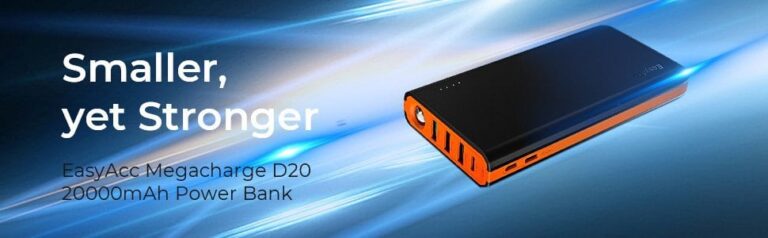 Mini Review: EasyAcc 20000mAh Type C Power Bank