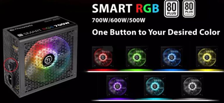Thermaltake Smart RGB 700 Watt 80+ PSU Review