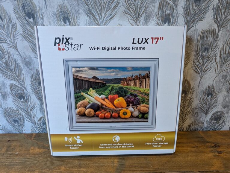 Pix-Star LUX 17” Wi-Fi & Cloud Digital Photo Frame Review