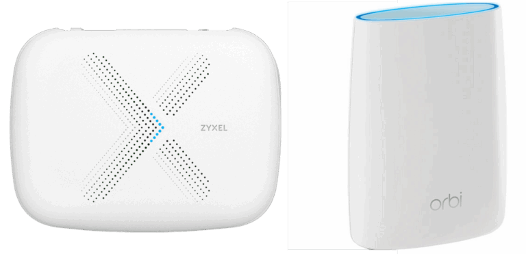 Zyxel Multy X Tri-Band WSQ50 vs Netgear Orbi RBK50 AC3000 Mesh Wi-Fi