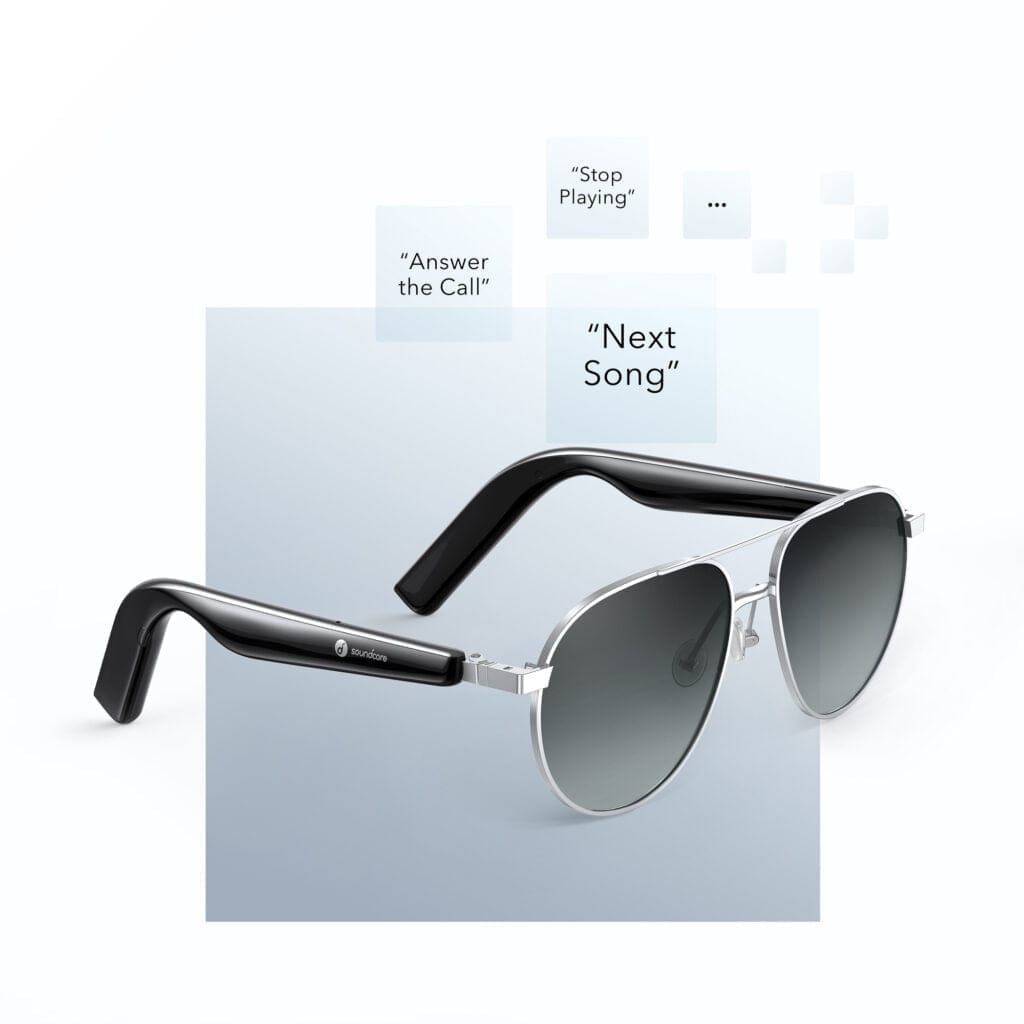 Soundcore Frames take on Bose Frames & Huawei X Gentle Monster with more attractive pricing of £150 vs £240 vs £270 7 A3600011 Bluetooth Audio Smart Glasses TD06 1024x1024 1