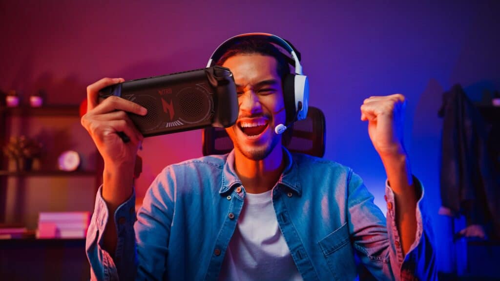 Acer Nitro Blaze 7 vs. Valve Steam Deck vs. ASUS ROG Ally vs. Lenovo Legion Go Comparison 2 Acer NITRO Blaze GN771 LS02 1 1024x576 1